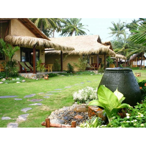 Sân vườn đẹp theo phong cách truyền thống